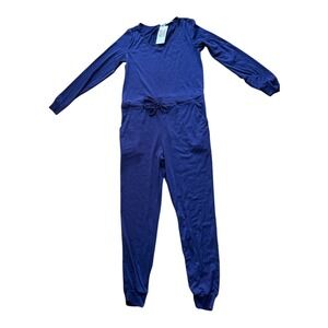 New Kirundo Women's Jumpsuit Overall Romper Long Sleeve S oversized